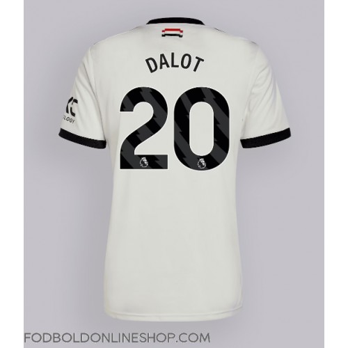 Manchester United Diogo Dalot #20 Tredjetrøje 2024-25 Kortærmet